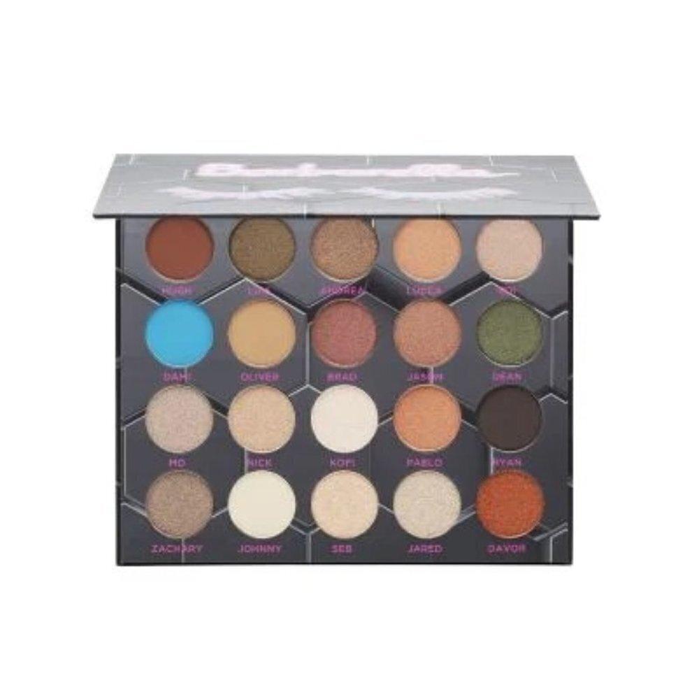 BeeBeauty New Barbarella Neutral Pop Of Color 20 Shades Eyeshadow Palette